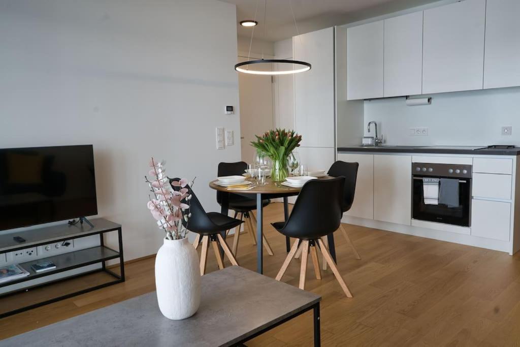 Modern Apartment Near Stadtpark Vienna Luaran gambar